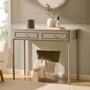Posy Bobbin Dressing Table – Taupe